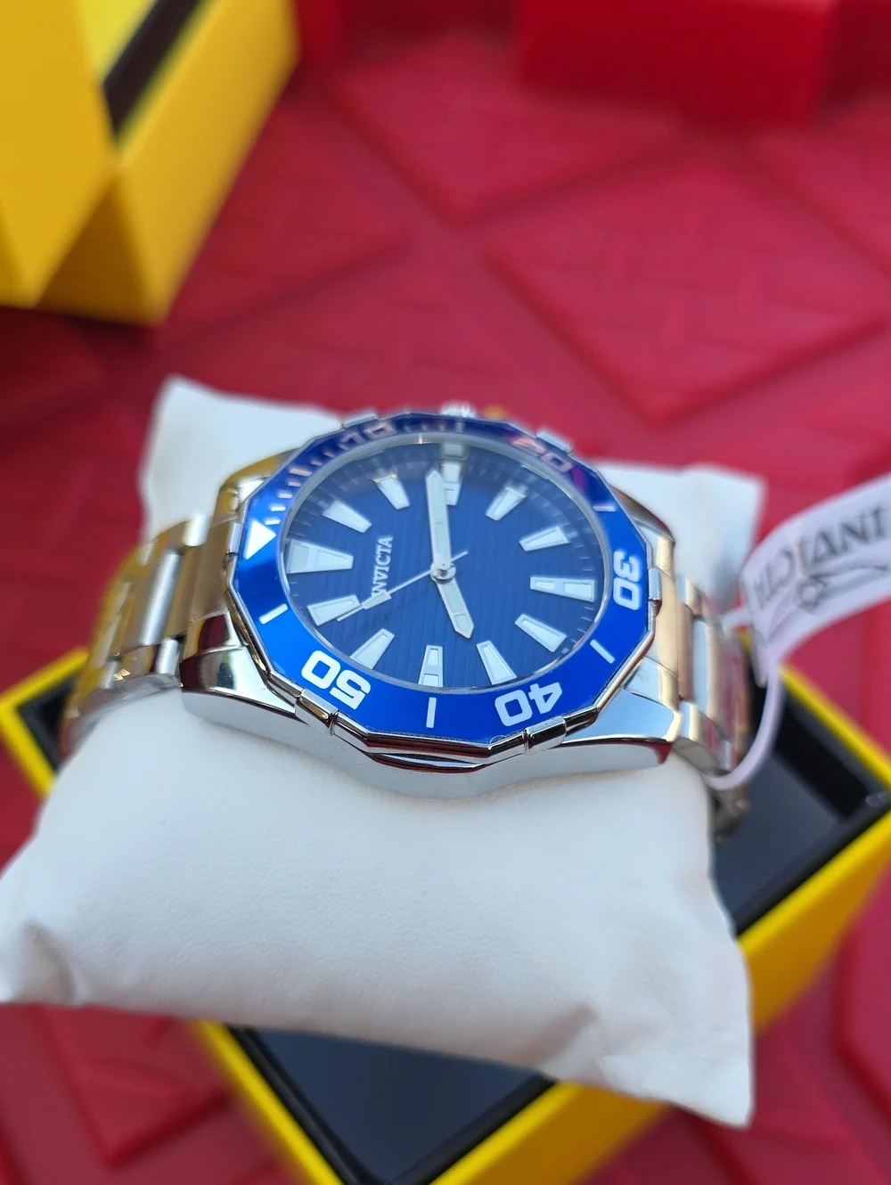412.  Invicta Diver Meridian Men's Watch - 46mm. Steel (69243)